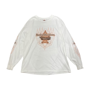 2005's HARLEY-DAVIDSON used l/s tee SIZE:XL AE