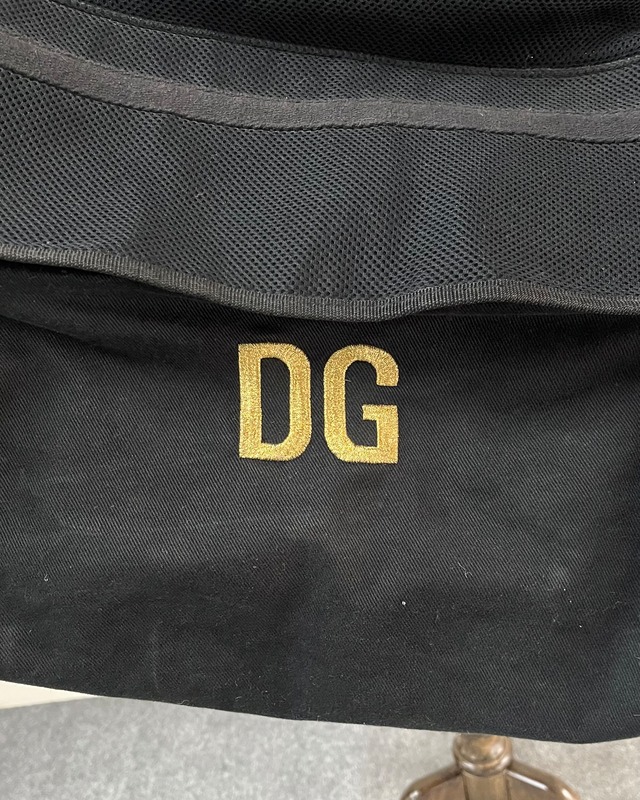 【DOLCE&GABBANA】mesh switching boston bag