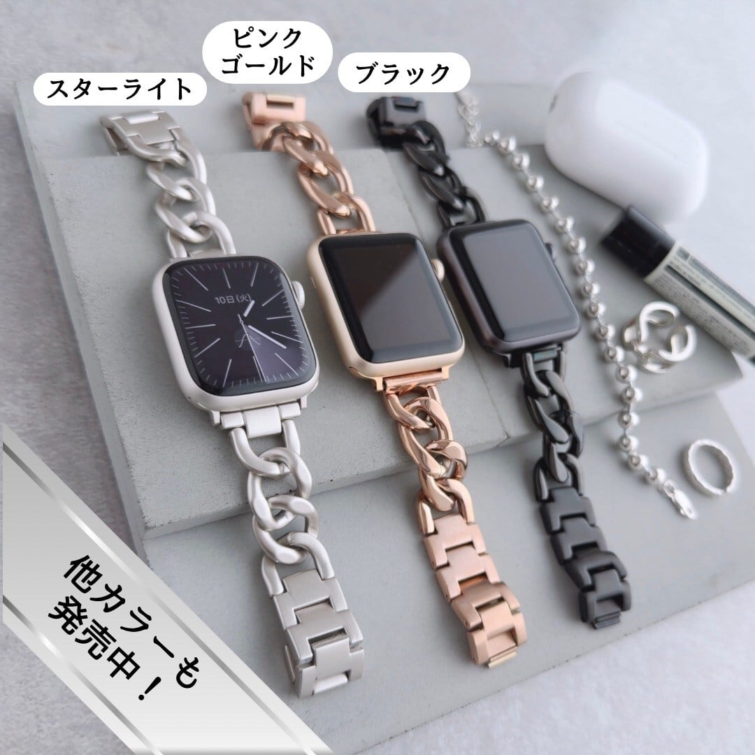 アップルウォッチ　バンド  ベルトApple Watch ジュエルリング　RR アップルウォッチ バンド ステンレス Apple Watch ベルト ジュビリー