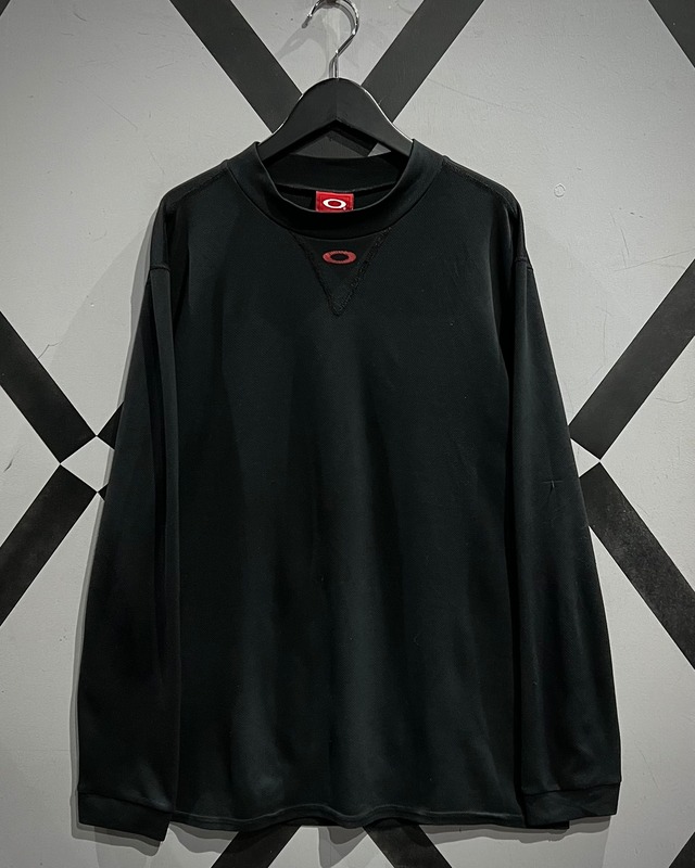【X VINTAGE】“OAKLEY” Logo Design Technical L/S T-Shirt