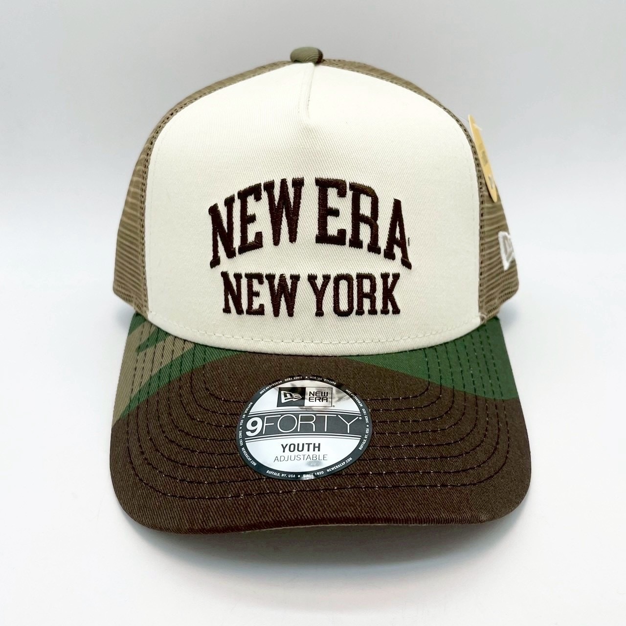 キッズ Youth NEW ERA 9FORTY/940 A-Frame トラッカー College Logo /カレッジ ロゴ