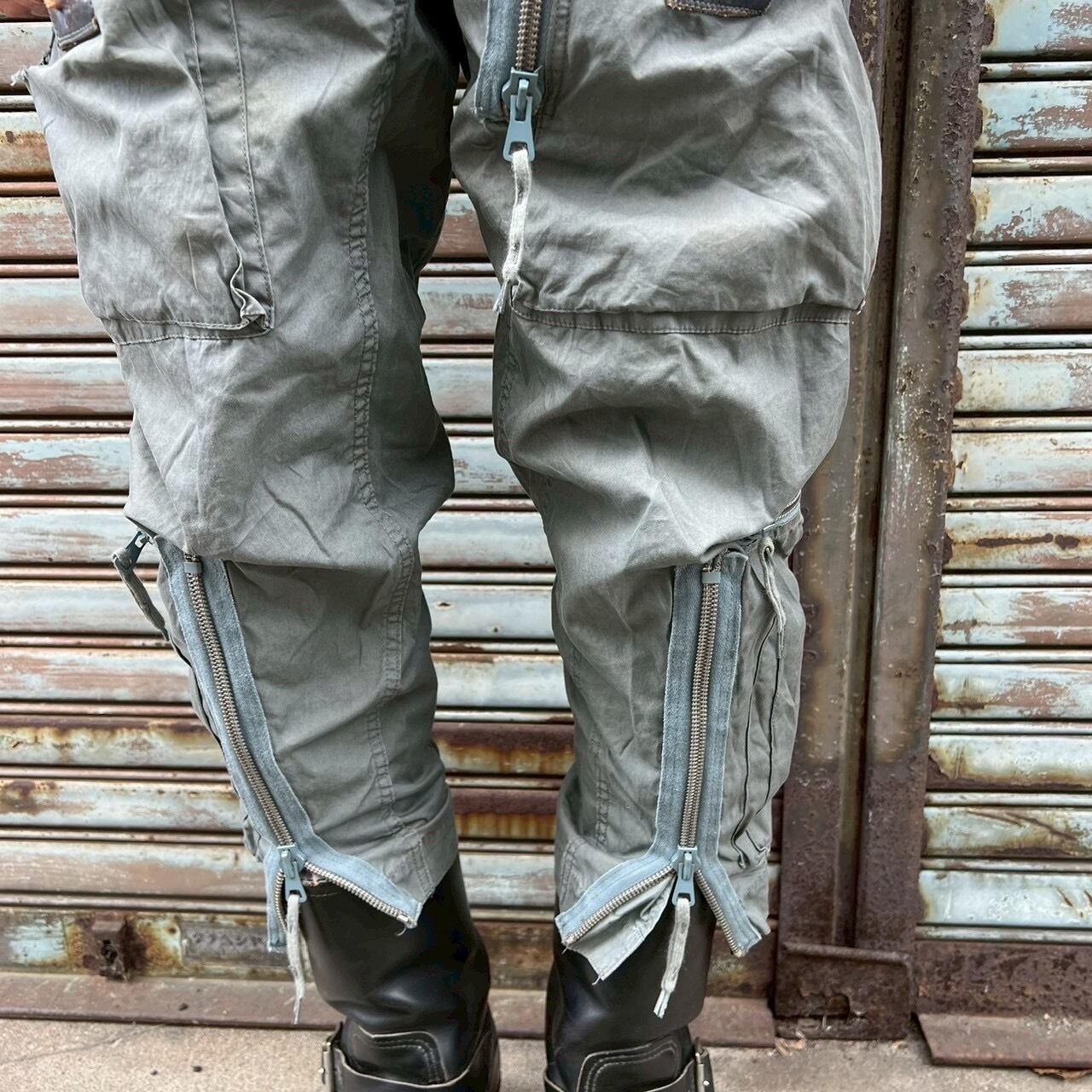 60s Germany Army ドイツ連邦軍 実物 サマーフライトスーツ グレー M