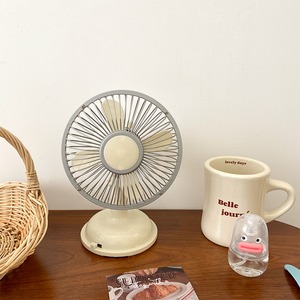 【ELECTRIC FAN】ヴァンテージUSBシェイクヘッドミニ扇風機