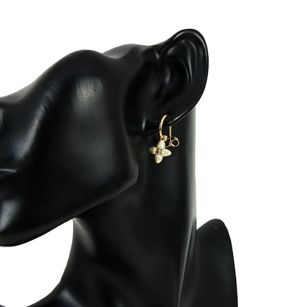 New LOUIS VUITTON ルイヴィトン ピアス・LV フローラグラム セット3