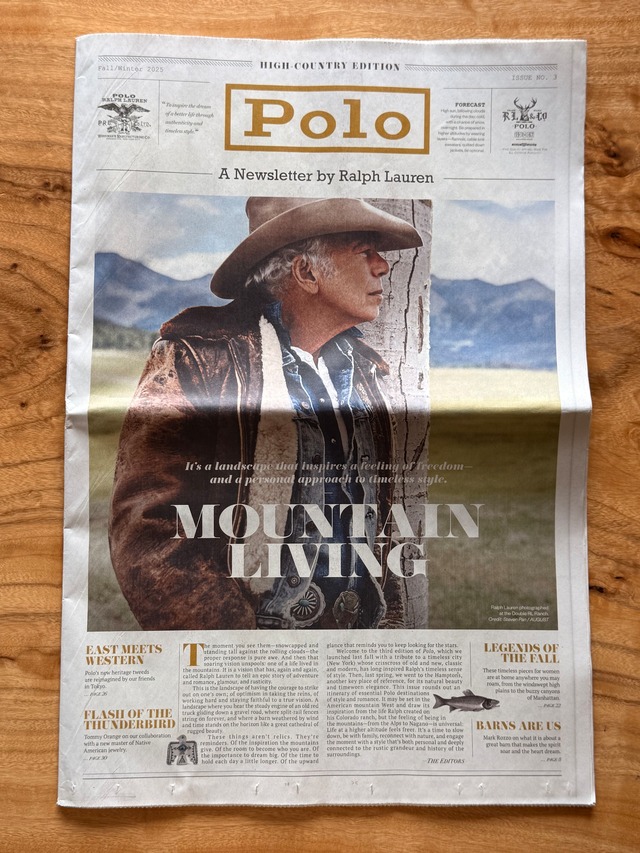 “Polo Ralph Lauren” Newsletter 2025AW