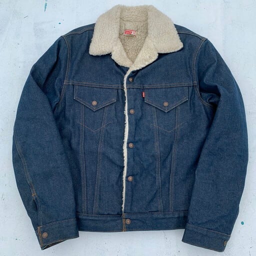 70's Levi's リーバイス デニムボアジャケット 72605-0217 ミント ...