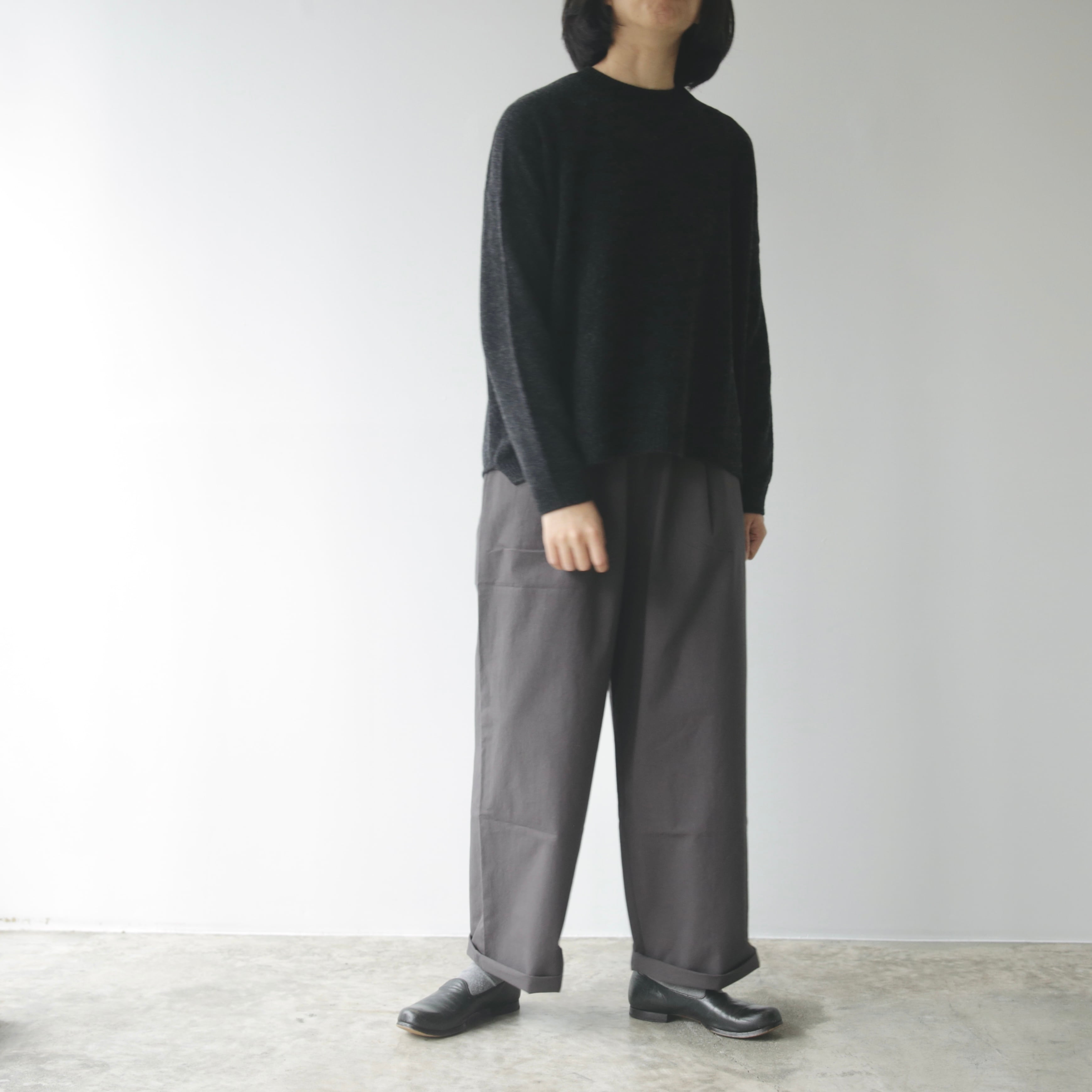 evameva ウールフォックスプルオーバー | Vie