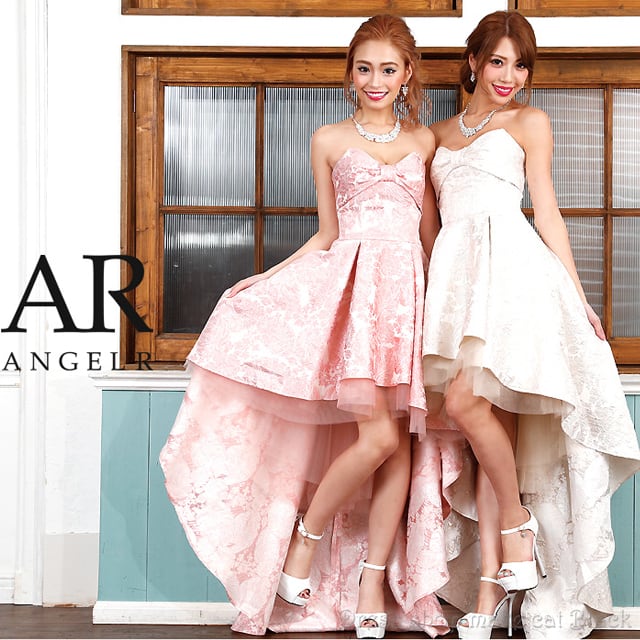 (Sサイズ) 2色展開 ロングドレス キャバドレス パーティー ドレス AngelR エンジェルアール AR8204