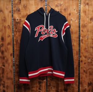 ralphlauren スクリプトロゴ パーカー M/ ラルフローレン ネイビー
