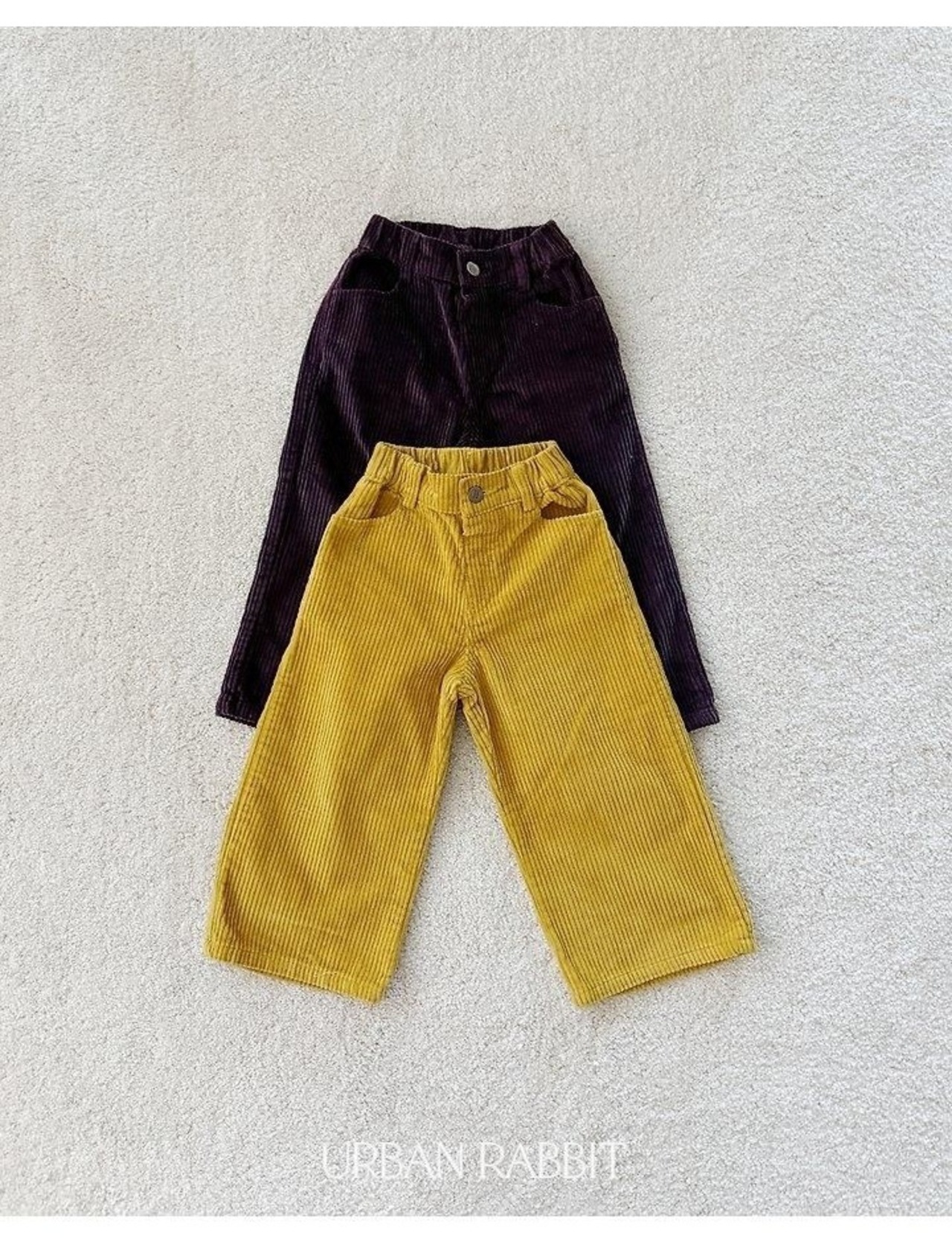 アーバンラビット / URBAN RABBIT / シュガーパイコーデュロイパンツ / 韓国子供服 / キッズ / 26winter〖取寄〗*XS~XL*