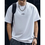 Crew Neck Short Sleeve Regular Fit T-Shirt ◇2color H0316