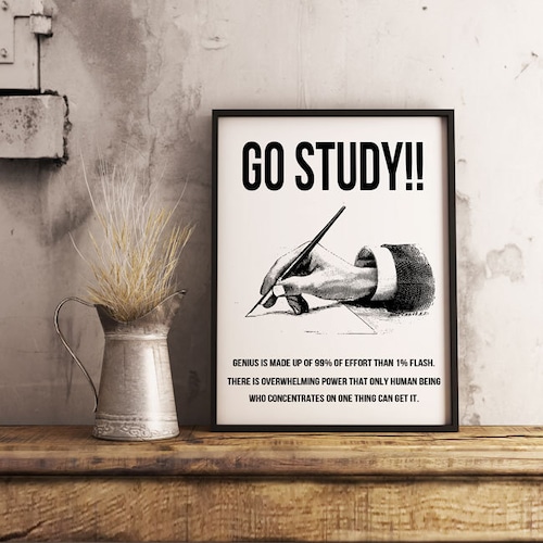 GO STUDY!!  POSTER(Ａ)