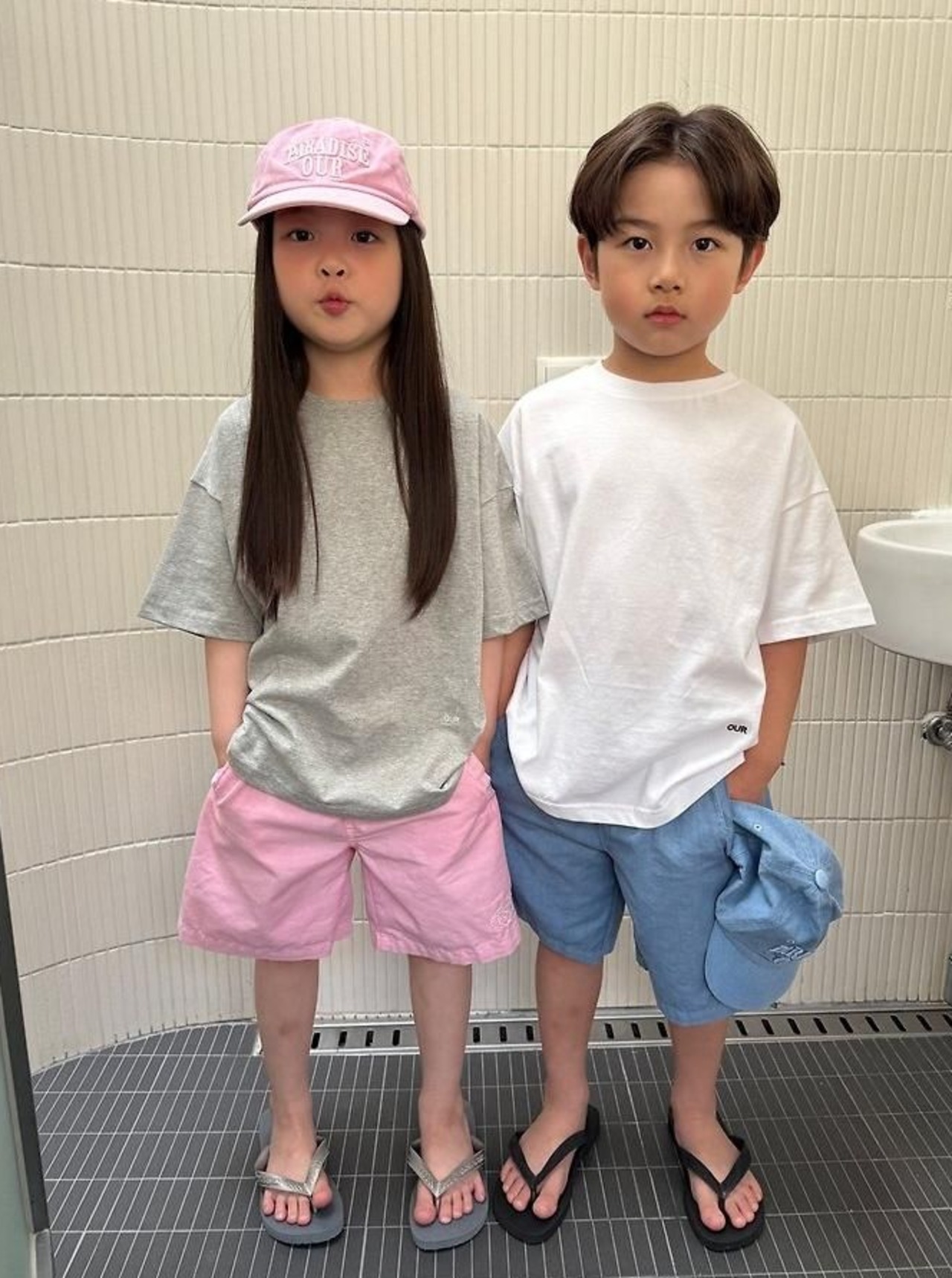 【取寄/韓国直送】OUR 26/SM プラネットハーフパンツ|夏服|韓国子供服
