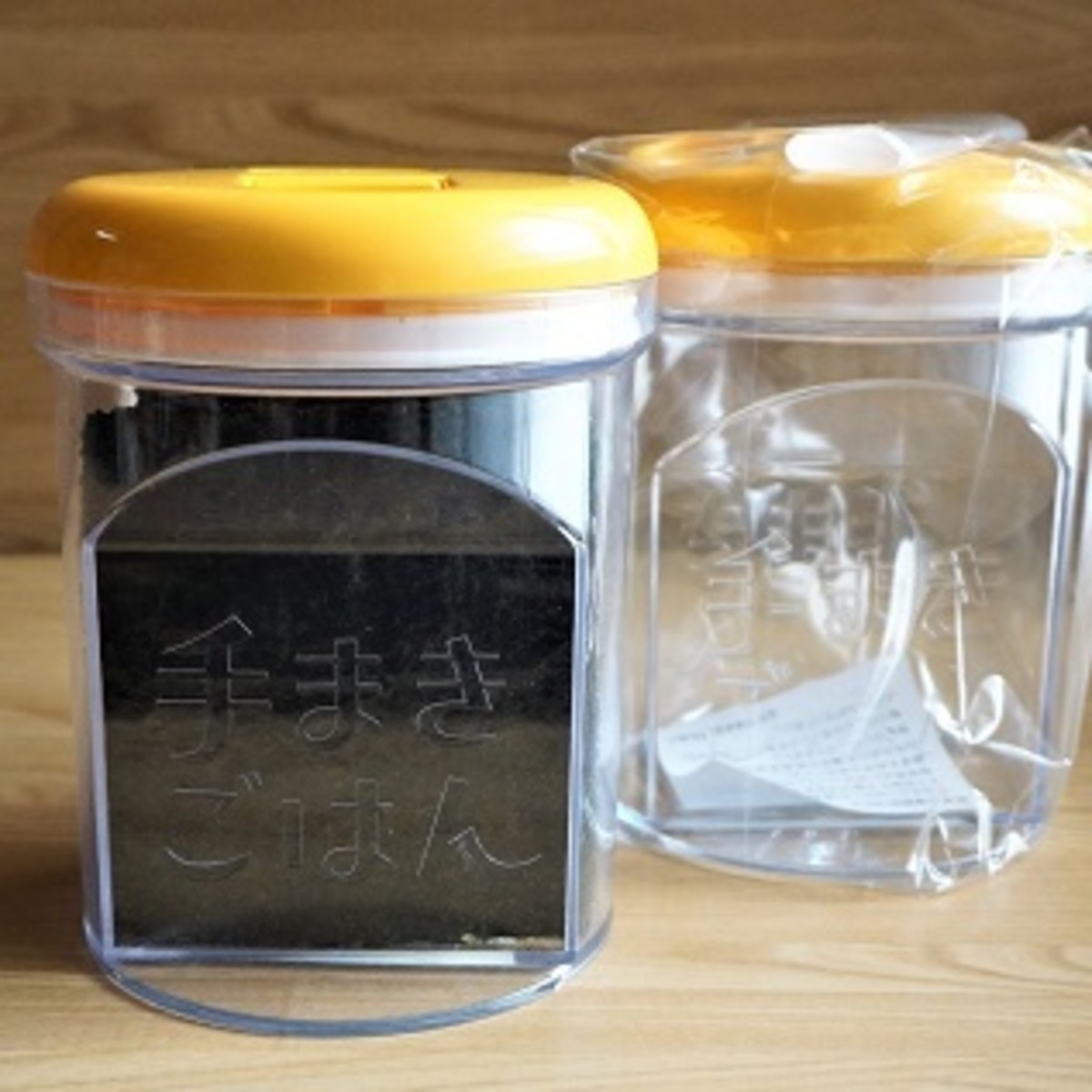 ワンタッチ開閉 卓上焼海苔保存容器】いつでもパリパリ！取り出し簡単 