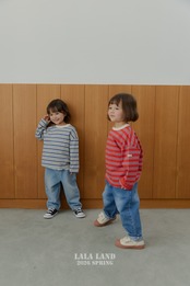 LALALAND 26/SS (Kids)Lala washing denim