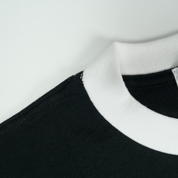 Size【XL】 TENDERLOIN テンダーロイン TRIM TEE BLACK リンガーT
