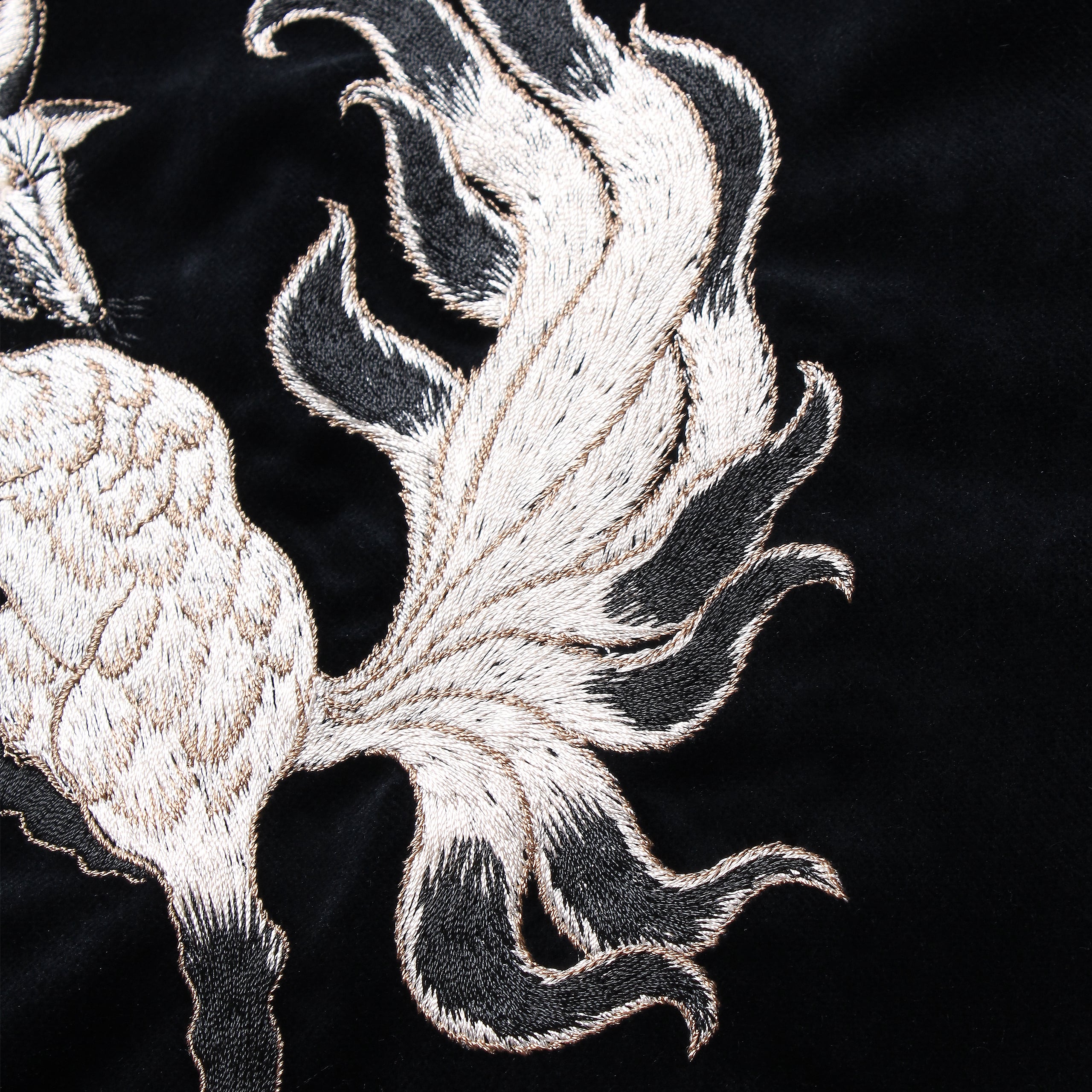 GAKKIN × BUDSPOOL 白墨狐 VELVETEEN SOUVENIR JACKET | APHRODITEGANG