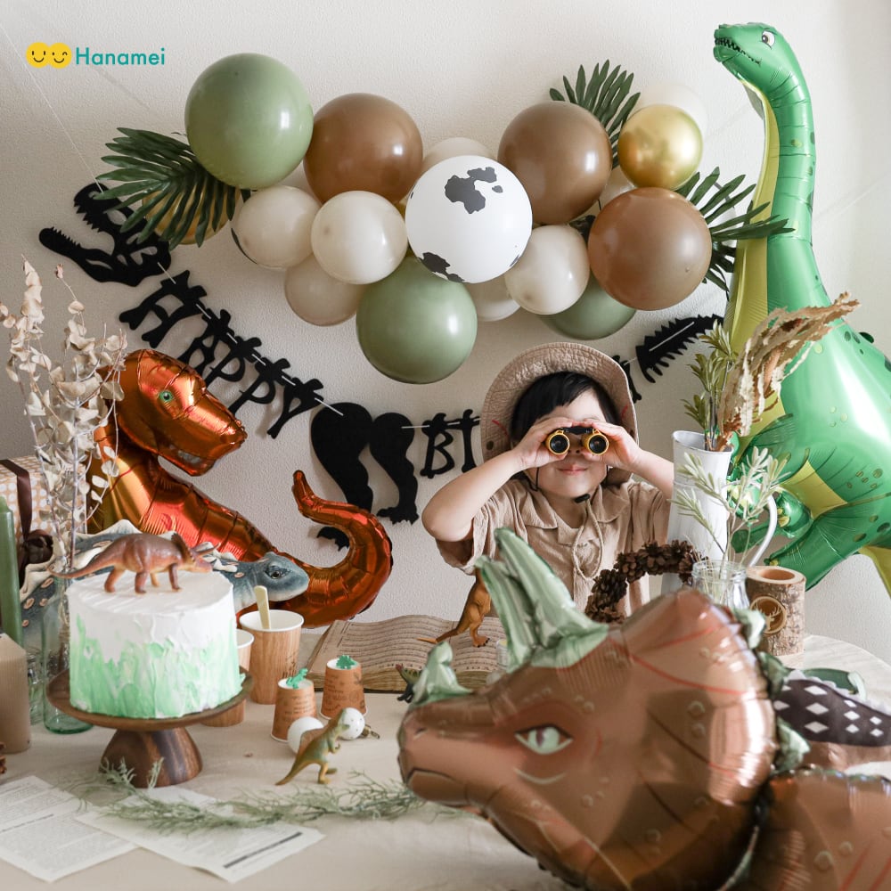 大人気 バースデーデコレーション 恐竜 セット ダイナソー