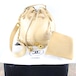 .CHANEL LAMB SKIN TRIPLE COCO MARC LEATHER DRAWSTRING SHOULDER BAG MADE IN ITALY/シャネルトリプルココマークレザー巾着ショルダーバッグ 2000000053677