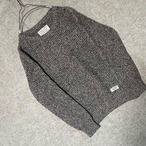 WACKO MARIAシャギータッチ クルーネックニット（グレー）