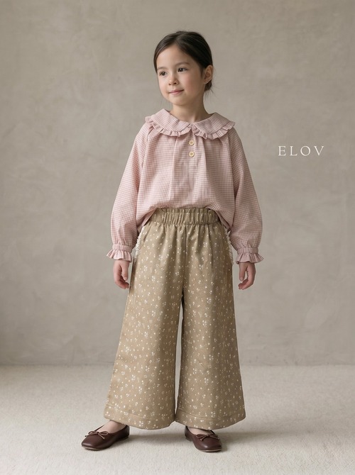 mon petit bebe［取寄］rubi flower pants 26autumn