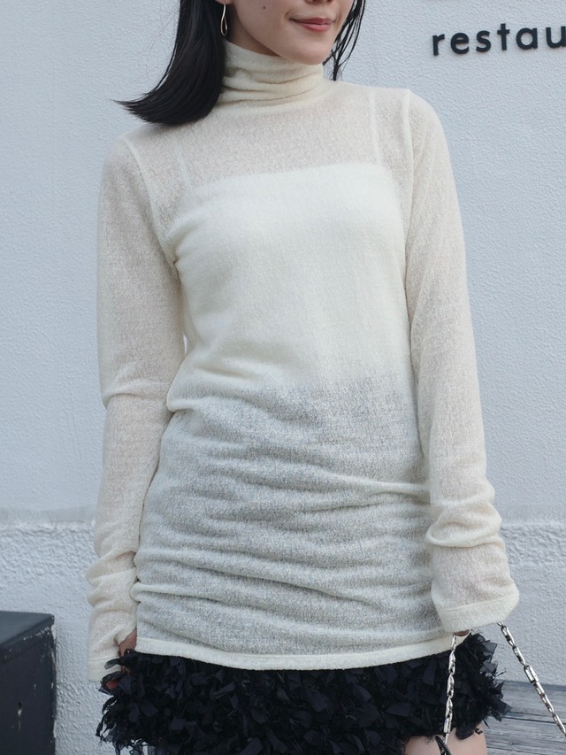 【予約】sheer turtle / ivory (11月上旬発送予定)