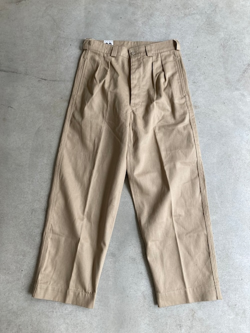 FRENCH M52 CHINO PANTS (Khaki)レプリカ M52 チノパンツ