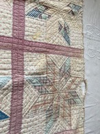 1930’s USA Antique Patchwork Quilt Coverlet