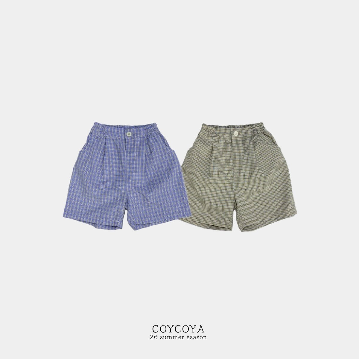 «予約»«coycoya» チェックパンツ 2colors