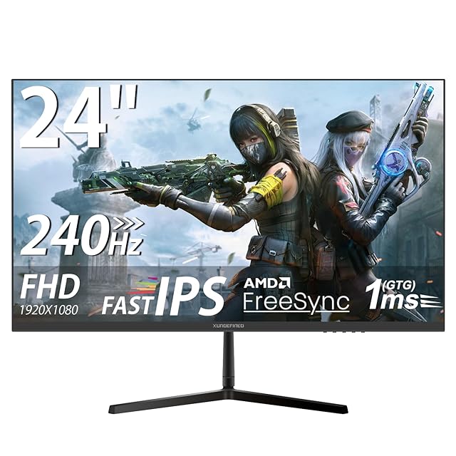 Minifire ゲーミングモニター 24インチ 160Hz 4000：1コントラスト比