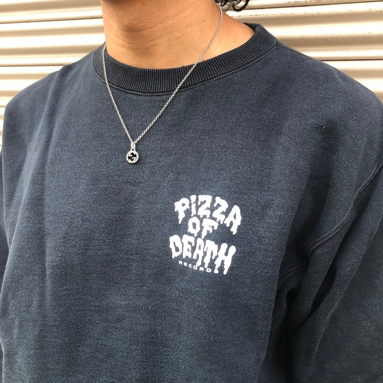 貴重 90s pizza of death ピザオブデス リバースウィーブ ヴィンテージ 