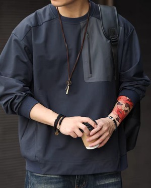 Outdoor Sport Sweatshirt with Pockets  K0350