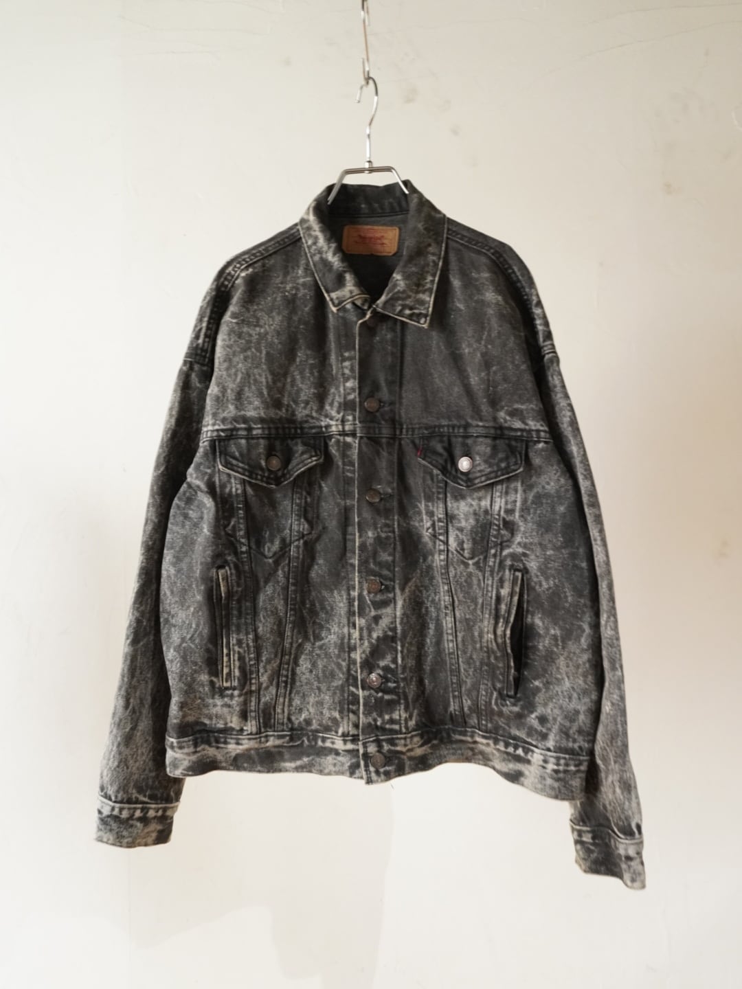 70s Made in France Patched Denim Jacket | PAY ID