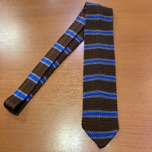 LIVERANO & LIVERANO SILK BORDER KNIT TIE