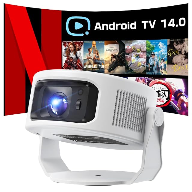 プロジェクター 4k【Netflix&20WDoIby対応】1000ASNI高輝度【自動
