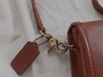 AMERICA 1990’s OLD COACH “LIGHT BLOWN Leather” shoulder bag