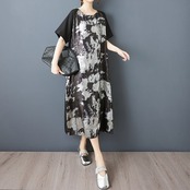 モノトーン アート ワンピース  30000