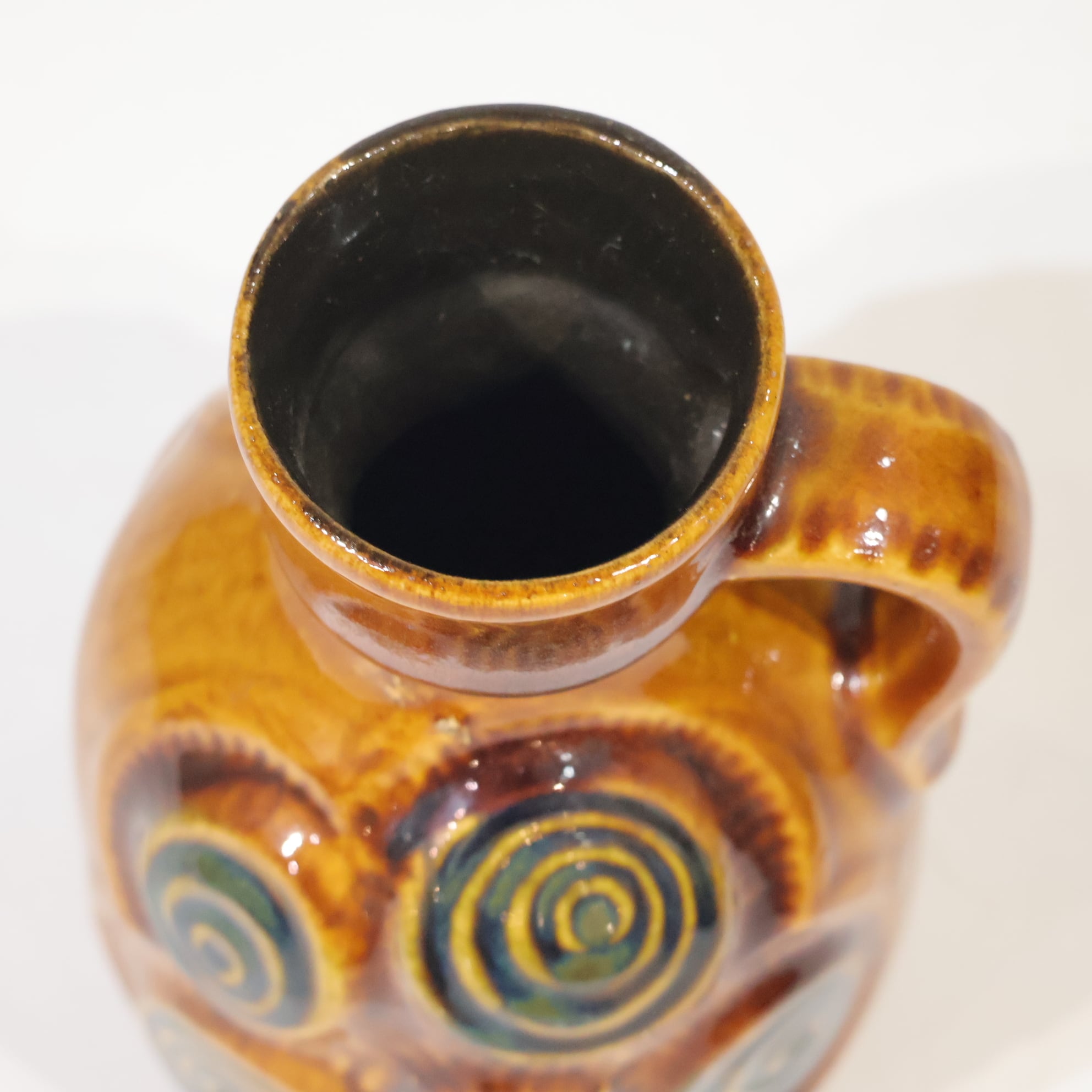 Bay Keramik-- 17.4㎝ | Fat Lava & German Art Pottery