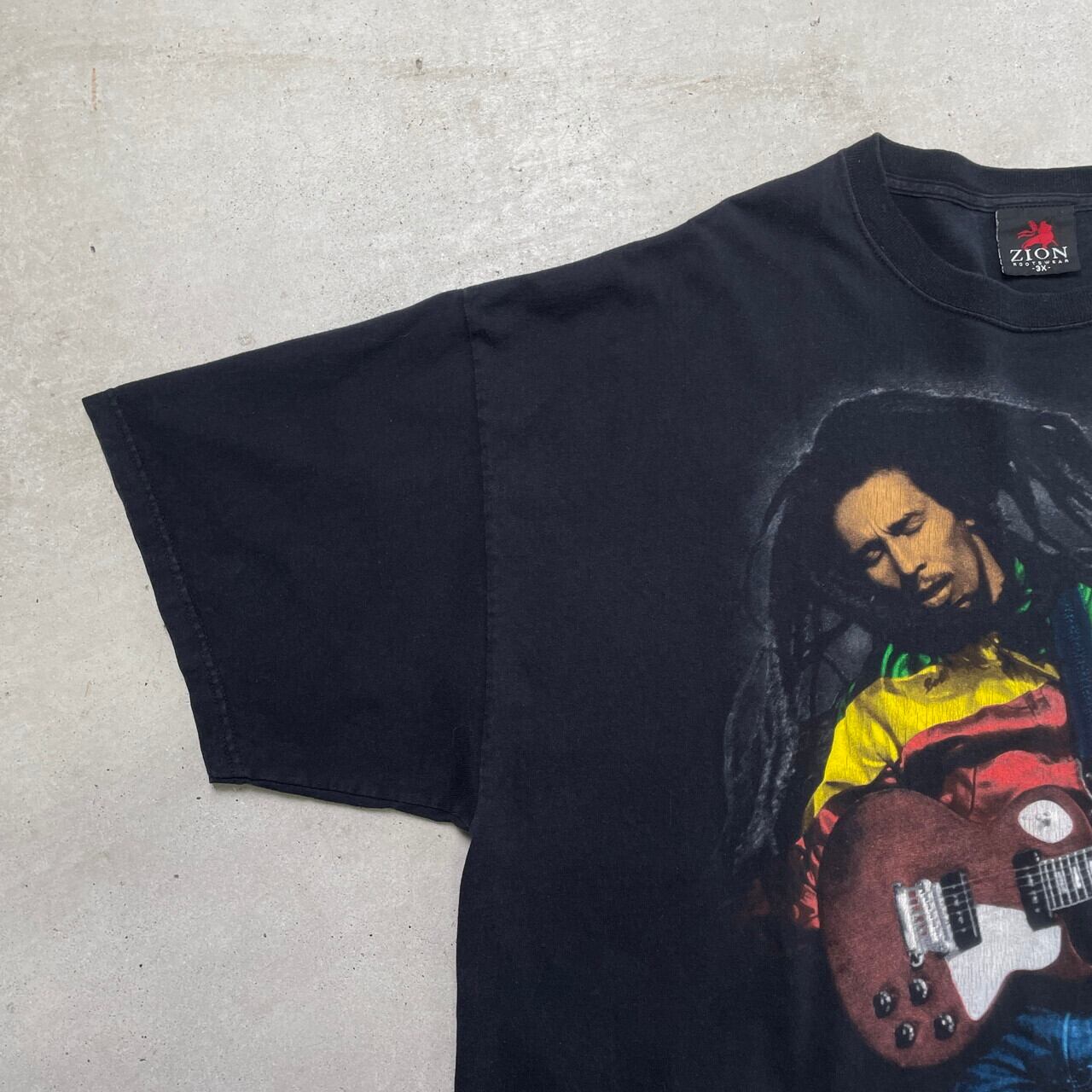 00年代 ZION BOB MARLEY ボブマーリー レゲエ アーティストT