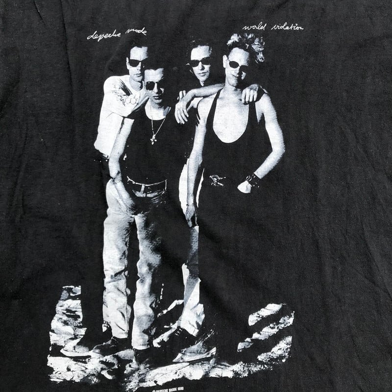 ホットディール VINTAGE Depeche Mode デペッシュ モード バンド T