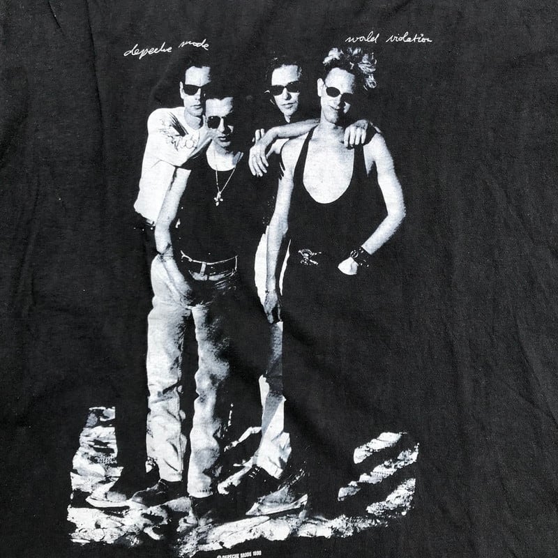 depeche mode バンドTシャツ デペッシュモード ツアーTシャツ