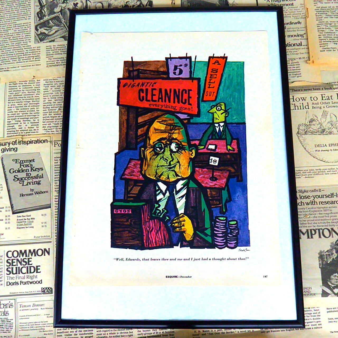 国内未入荷パリ限定 ココキャピタン特注木製フレーム付き希少ポスター