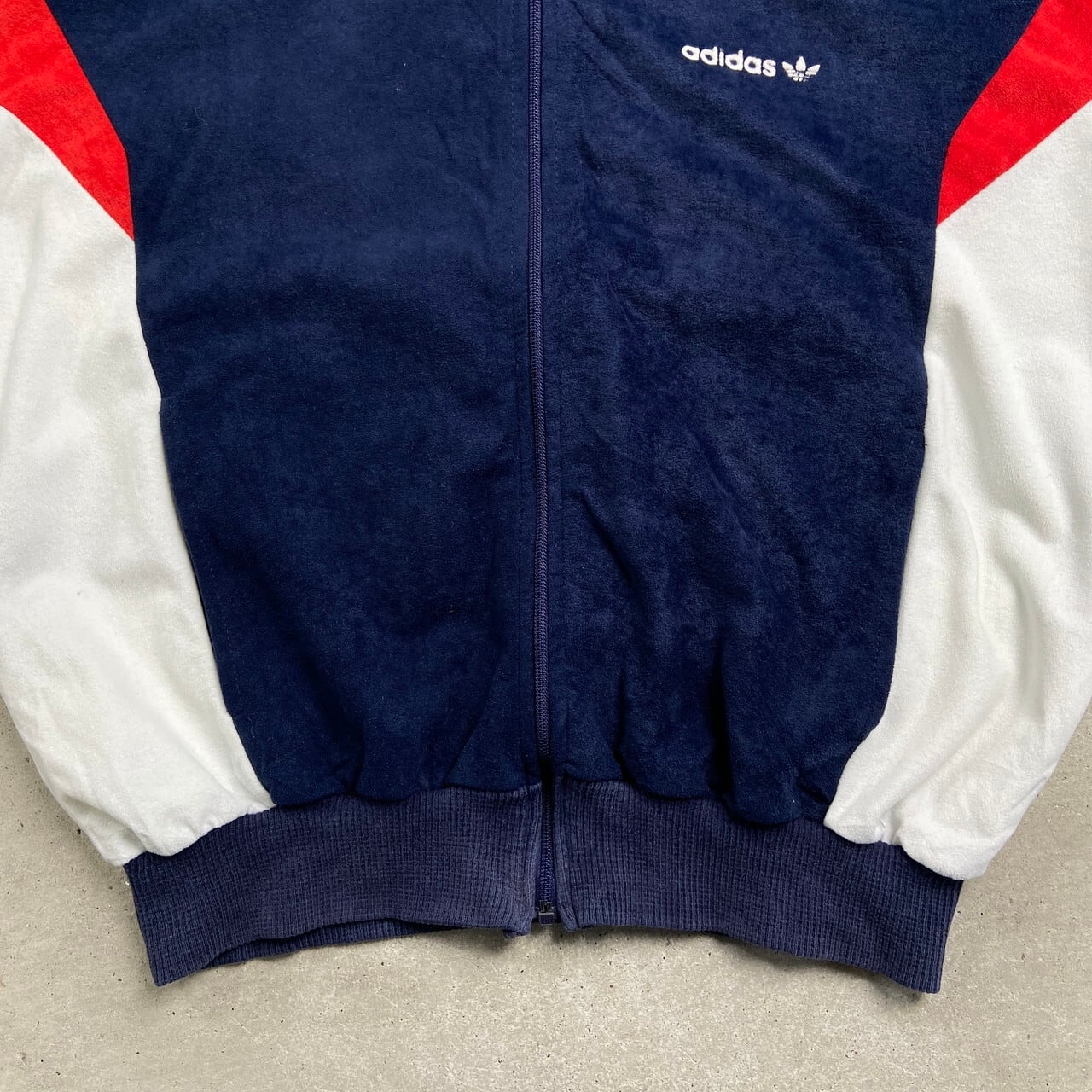 70年代 フランス製 adidas アディダス ベロアジャージ トラック