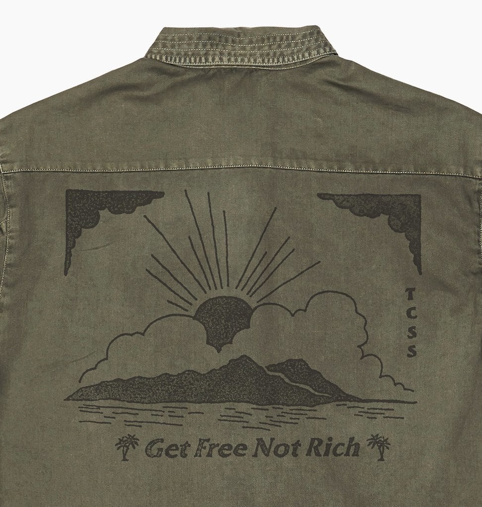 TCSS】CARTEL LS SHIRT ミリタリー ジャケット シャツ | インポート