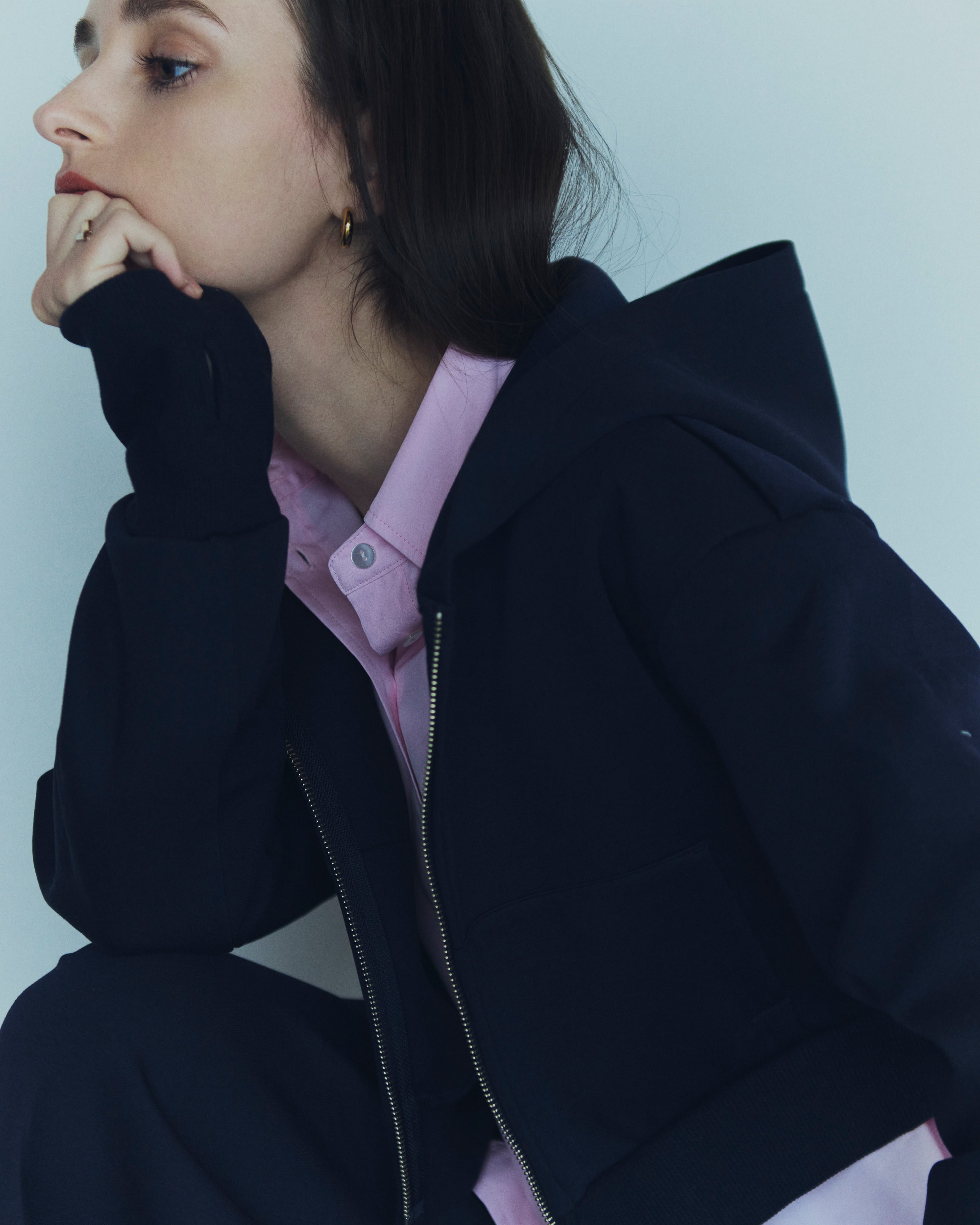 Zip up hoodie | Bluelea