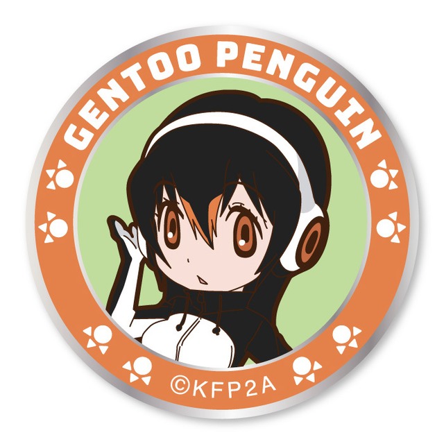 けものフレンズ ジェンツーペンギン（ジェーン）ワッペン（着脱式）