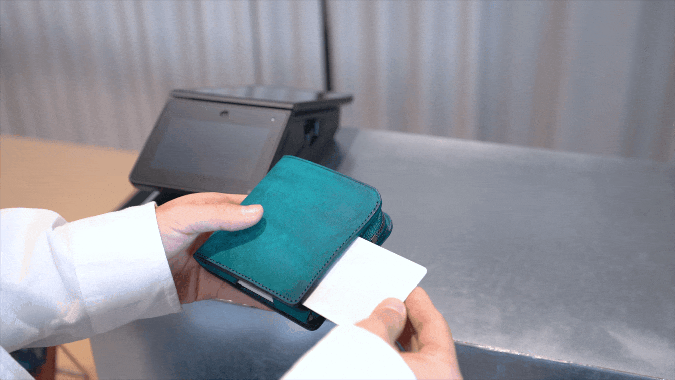 送料無料] 小さく薄い財布「POKET/ポケト」小さくても大容量で薄
