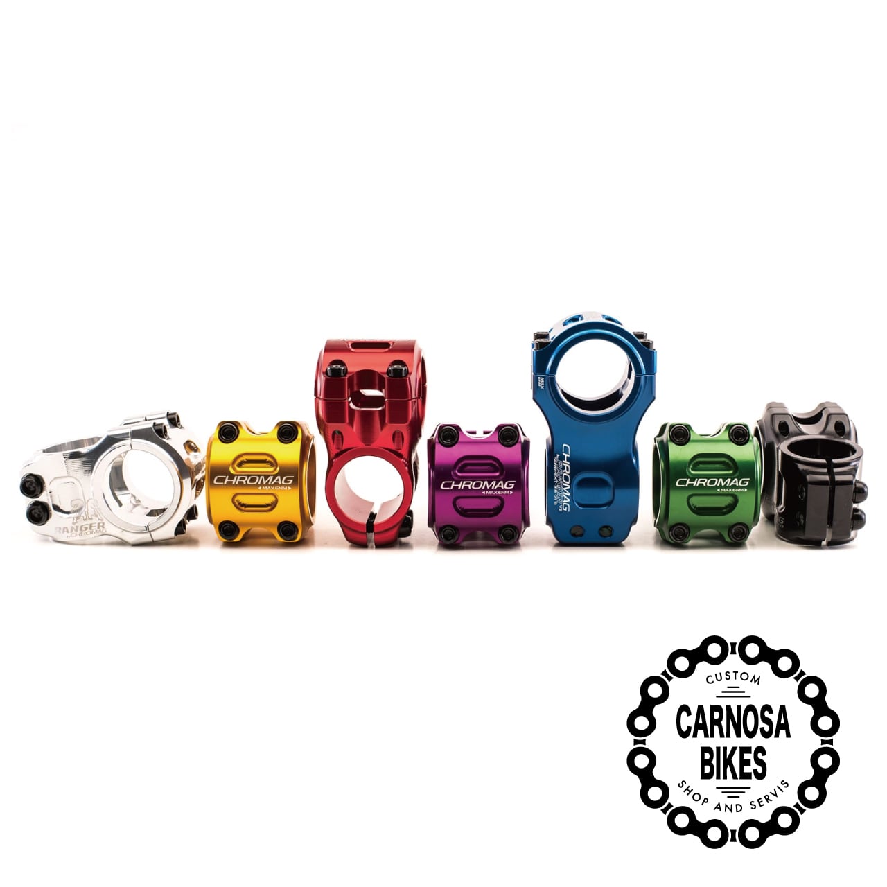 Chromag】RANGER V2 STEM [レンジャーV2 ステム] Blue Φ31.8mm