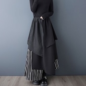 アシンメトリー モード スカート 00287