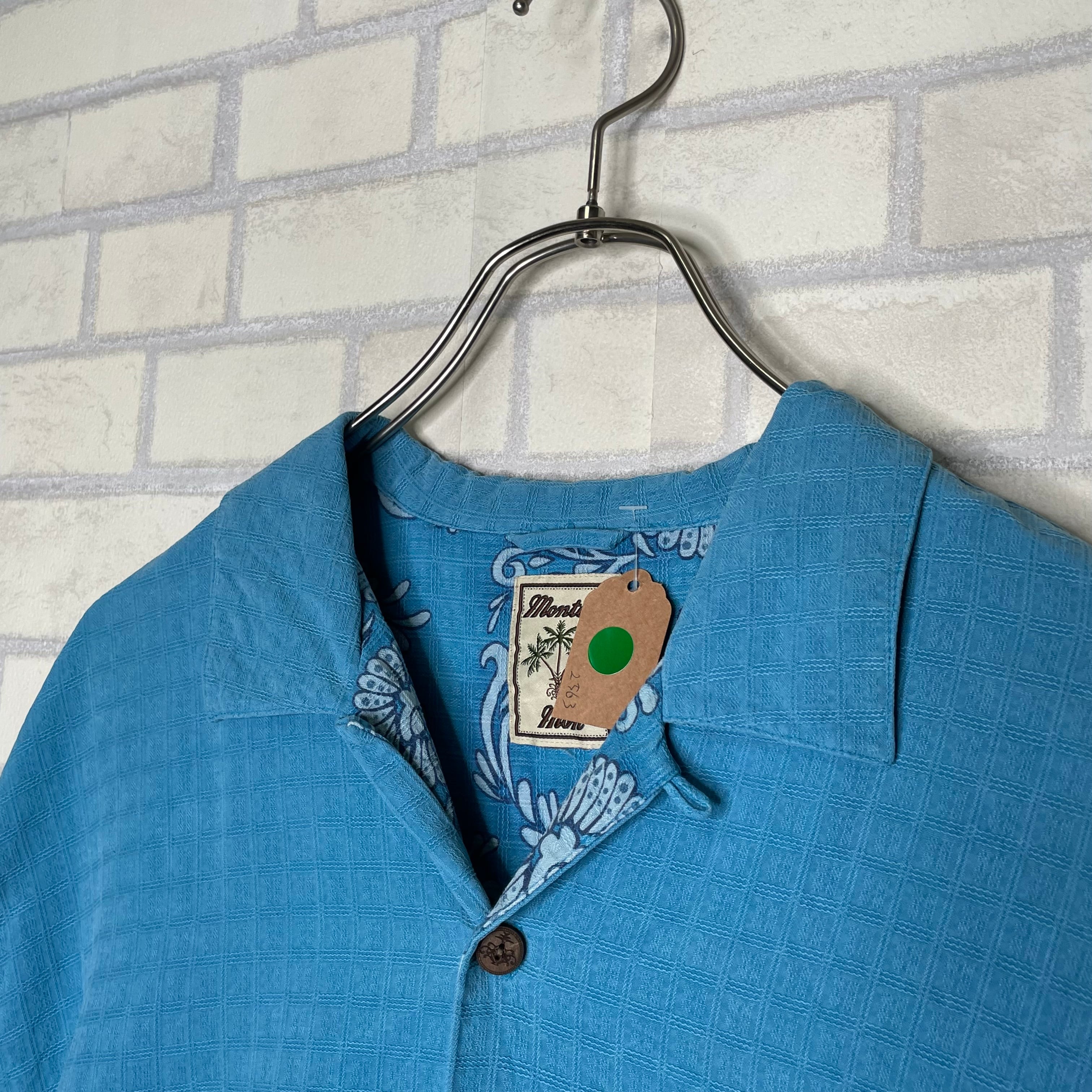 00's Majestic 袖ロゴ刺繍 XL 大きめ 古着 半袖プルジャケット 00´s